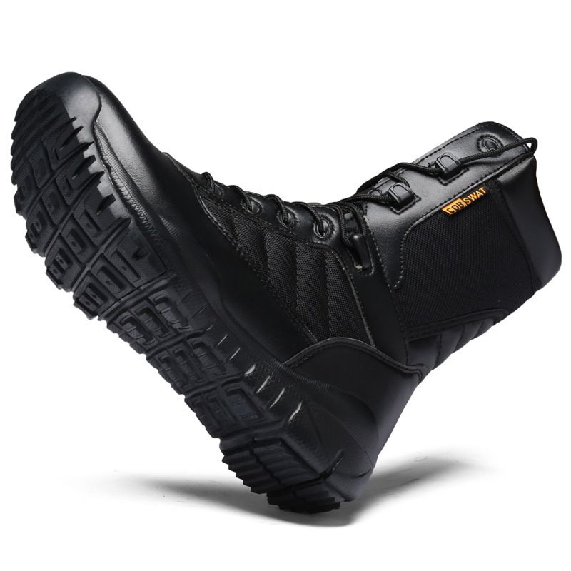 Military Boots Men's Tactical Boots Light Black Training Boots Men's High Tops Outdoor Hiking Boots Military Boots Men's Desert Boots_voghion.com