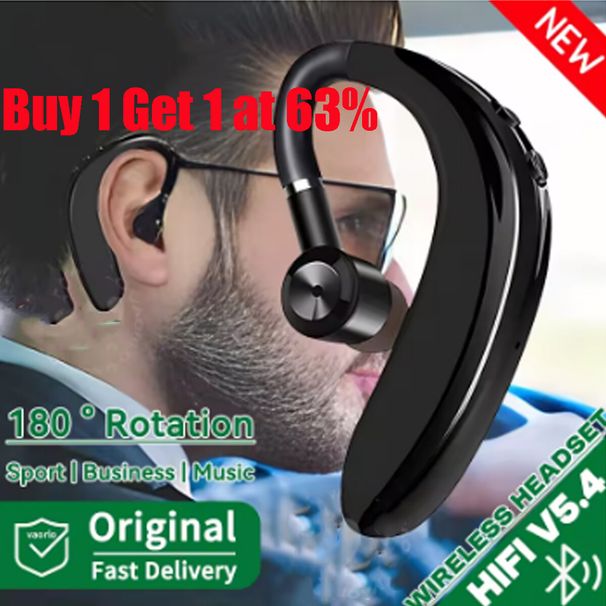 UK Sports Wireless Bluetooth Earphone Headphone Ear Hook Run Earbuds All Devices_voghion.com