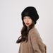 2023 new knitted autumn winter warm windproof and proof skiing couple cold with wool hat for women_voghion.com
