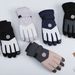 【 1271 People's Collection 】 Ski Gloves For Both Men Women, Winter With Plush Thick Touch Screen Cotton, Warm Cycling,_voghion.com