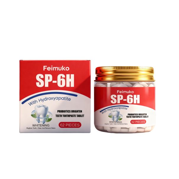 Feimuko Mint Sanfte Reinigung der Zähne Frische Tragbare Mundwassertabletten für unterwegs_voghion.com