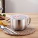 Stainless Steel Student Thickened Fast Food Lunch Box With Lid Household Instant Noodle Cup Soup Bowl Set Large Capacity_voghion.com