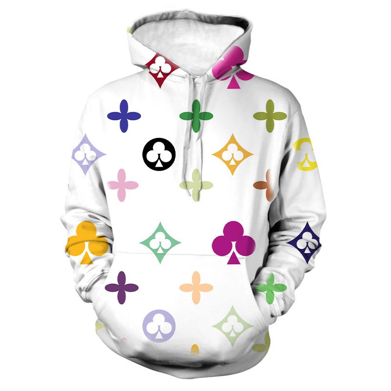  new colorful 3D printing hoodies anime men and women couples hooded sweaters batch_voghion.com