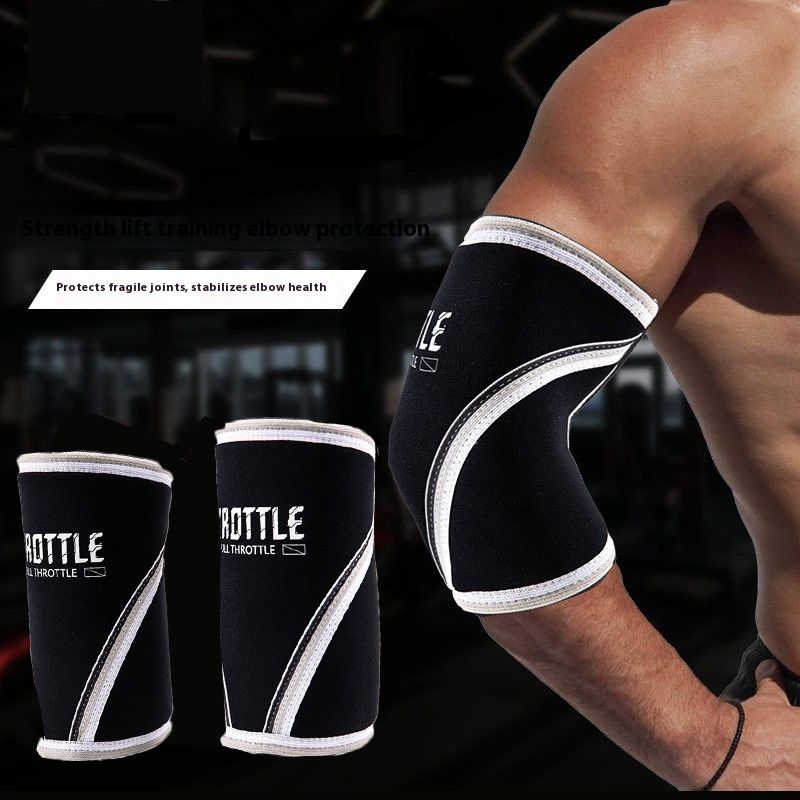 Styrketräning för tyngdlyftning, armbågssporter för män, fitness, armskydd, tunga tyngdlyftningar, djupa knäböj,_voghion.com