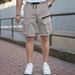 Men's Clothing Retro Sportswear Casual Shorts Men Summer Ice Silk Cool Loose Five Point Pants_voghion.com