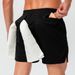 Men's Camouflage Training Shorts, Quick Drying, Breathable With Towel Buckle, Loose Fitting, Running, Sports, And_voghion.com