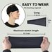 Pilamor Sports Headband (5-piece Set), Moisture Wicking Exercise Headband, Running, Cycling, Football, Yoga, Women's And_voghion.com