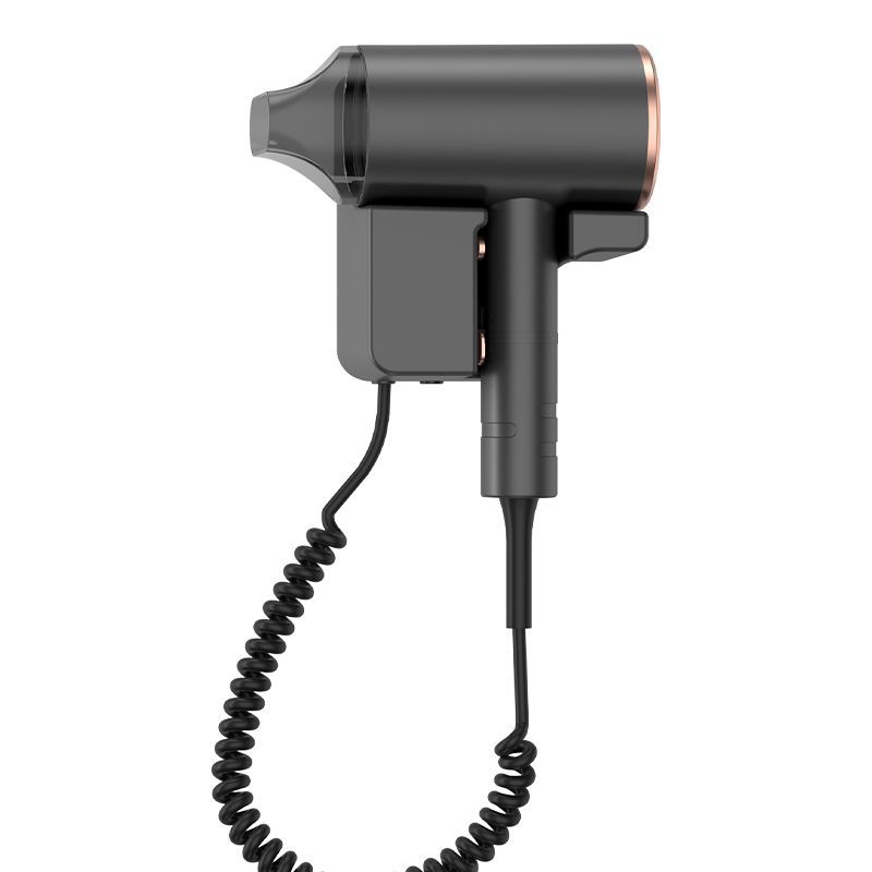 Hotel And Inn Dedicated High Power No-Drill Bathroom Wall-Mounted Portable Hair Dryer_voghion.com