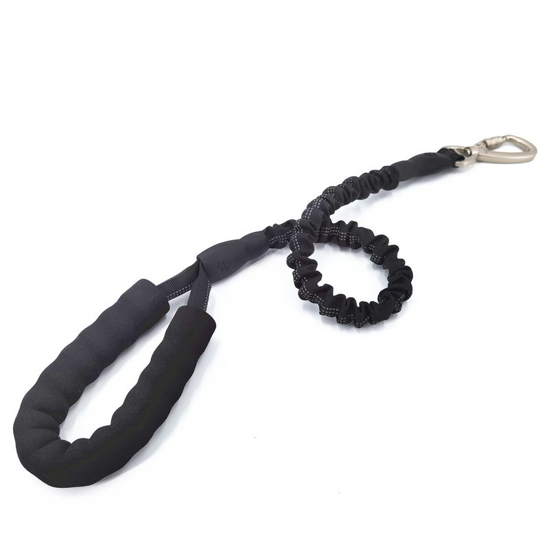 Explosion-Proof Pet Retractable Traction Reflective Leash Rope Large Dog Buffer Elastic Pull Strap_voghion.com