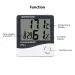 LCD Digital Temperatur Feuchtigkeit Meter HTC-1 HTC-2 Home Indoor Outdoor Hygrometer Thermometer Wetter Station Mit Uhr_voghion.com