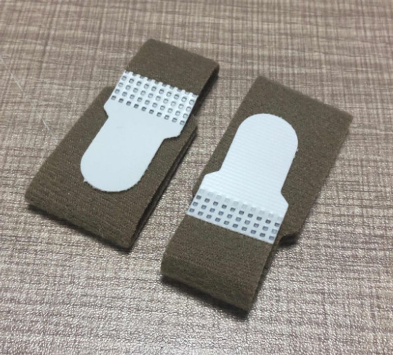 elastic fabric Sumifun band finger splitter, used day and night to overlap the toes with bandages, wearing mid              es  ages,_voghion.com