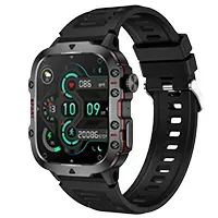 New QX11 Outdoor Smart Watch 1.96-Inch Screen Bluetooth Call Ai Voice Sport Smartwatch 420mAh Two Button Encoder For_voghion.com