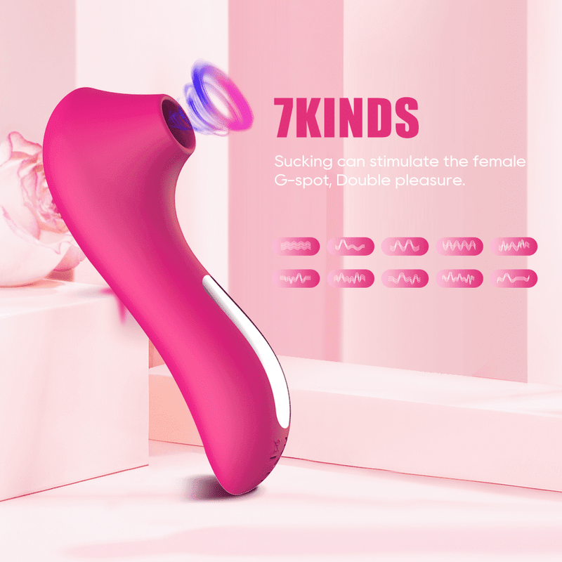 Birdsexy Clitoral Sucking Vibrator For Women, Female Clitroal Nipple Vacuum Stimulator Adult Sex Toys, Rose Red_voghion.com