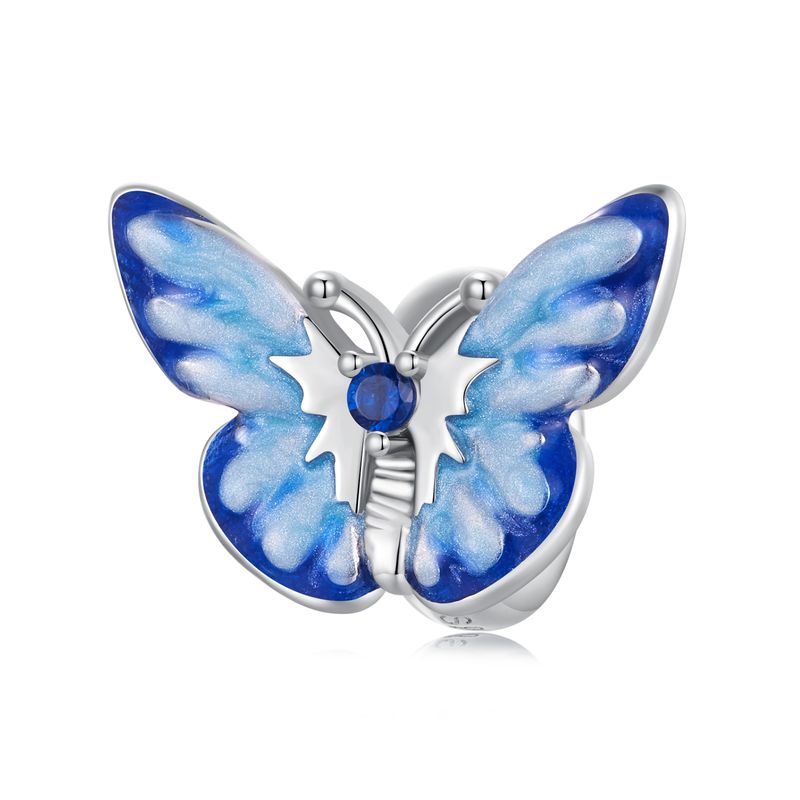 Dreamy Butterfly Charm Sterling Silver Charm_voghion.com