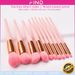 FINDCOLOR 10 różowych gorących sprzedaży klasycznych pędzli do makijażu zestaw do użytku domowego_voghion.com