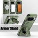 Armor Magnetic Stand Case For Google Pixel 10 9 10Pro 9Pro Wireless Charging Business Retro Hybrid Hard PC Cover_voghion.com