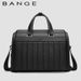 Black Label High End Business Texture Men's Portable Briefcase Travel Women's Commuter Computer Bag Shoulder Bag_voghion.com