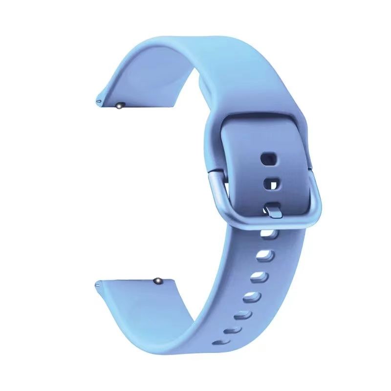 Samsung Galaxy Active 2 40 mm 44 mm viedpulksteņa siksniņai, silikona 20 mm sporta aprocei Galaxy Watch 42 mm/3 41 mm/Gear S2 siksniņai_voghion.com