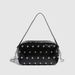Women's Bags New Mushroom Nail Handbag Chain Shoulder Messenger Bag Fashion Tote Bag Bowling Women's Bag_voghion.com