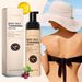 OUHOE Black Body Mousse Summer Tanning Bronzer Moisturizes And Equalizes Skin Tone With A Dark Mousse_voghion.com