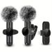 Wireless Lavalier Microphone Clip On Audio Video Mic Live Vlog For Mobile Phone_voghion.com