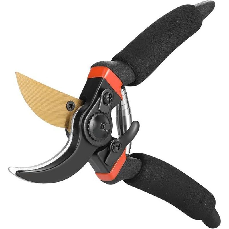 Shear Garden Set Heavy Shears With Pruning Garden Gardening Handheld Steel Scissors Duty Bypass Gloves Blades Stainless Pruning_voghion.com