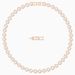 Retro enda diamant rund diamant halsband Personlighet Temperament Full Diamond Button halsband hona_voghion.com