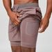 SwayneMen's Skin-Friendly Breathable Quick-Drying Sports Casual Double Layer Shorts, American Fitness Basketball Four-Point Shorts 1189_voghion.com