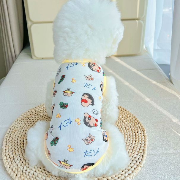 Dog Cooling Summer Golden Retriever Large Corgi Sun Protection Small Dogs Pet Clothes Cat Thin Anti-Shedding_voghion.com