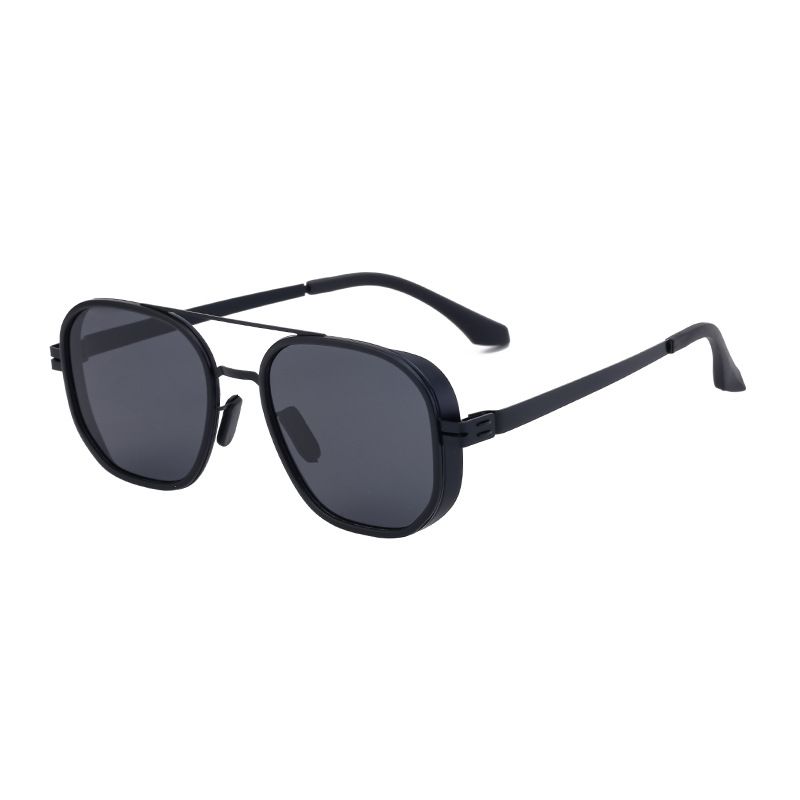 Gafas de sol polarizadas de moda para hombre, gafas de sol con protección solar para conducir al aire libre para hombre_voghion.com