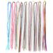 Children's performance colorful ponytail small dirty braid braid rope colorful hair extension rope color extension rope colorful dirty braid rope_voghion.com
