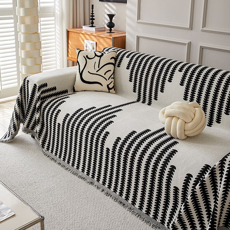 Capa de sofá anti-arranhões para gatos, tecido têxtil para casa, capa de sofá universal Four Seasons, capa de sofá espessa e completa_voghion.com