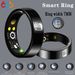 Bague intelligente pour l'électronique grand public avec contrôle d'accès NFC, fréquence cardiaque, oxygène dans le sang, exercice, sommeil sain, surveillance automatique, compteur de pas_voghion.com