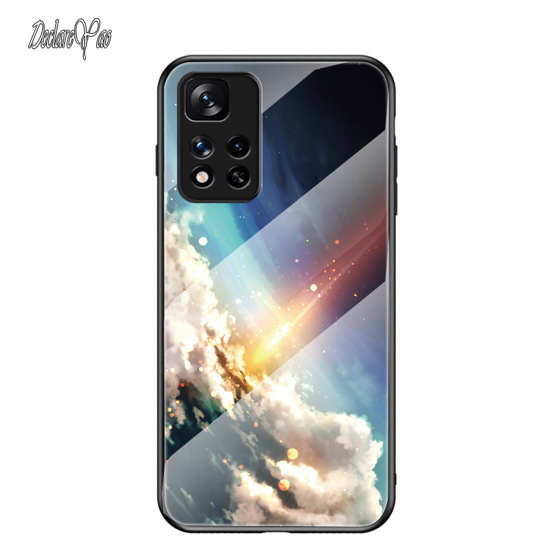 til Xiaomi Note 10 Lite 10 Pro 11 Pro glasetui DECLAREYAO Luksus hårdt spejl hærdet glas Coque til Xiaomi Mi CC9 Pr_voghion.com