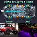 Kit luci LED RGB per camion, con APP/telecomando e modalità musica, per pick-up, fuoristrada, SUV, ATV, UTV_voghion.com