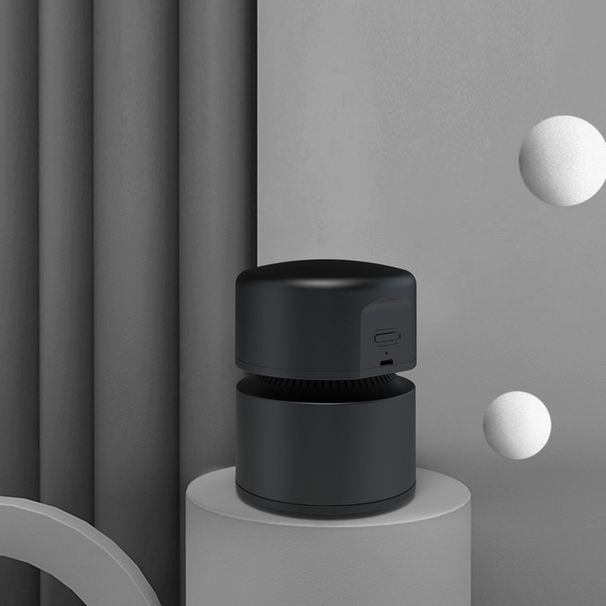 Aspirador de pó portátil sem fio - Mini aspirador de pó de mesa de 4 W para pó/água com sucção de 10 kPa, 3 cores (branco/preto/verde), ultrassilencioso, abaixo de 70 dB_voghion.com