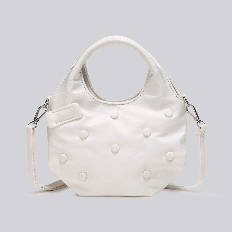 Niche Design Cookie Girl Handbag 2025 New Simple Commuter Crossbody Multifunctional Small Square Women's Bag Fashion Versatile Casual Daily_voghion.com