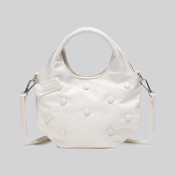 Niche Design Cookie Girl Handbag 2025 New Simple Commuter Crossbody Multifunctional Small Square Women's Bag Fashion Versatile Casual Daily_voghion.com