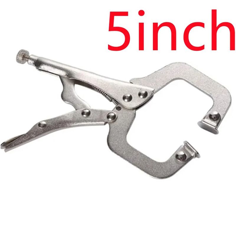 5 Inch C Klem Diverse Vergrendelende Las Klem Mini Legering Vergrendelende Tang Voor DIY Hand Reparatie Gereedschap Houtbewerking_voghion.com