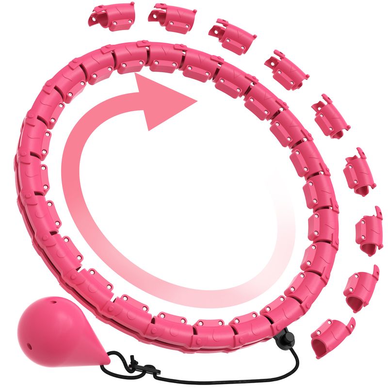 Smart Hula hoop Fitness Hula hoop for women's belly reduction hula hoop_voghion.com