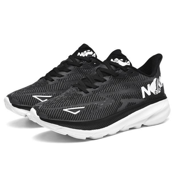 New Fashion Thick-Soled Breathable Mesh Sports Marathon Outdoor Running Men's Shoes 9905_voghion.com