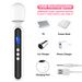 YAQU Four Vibration Speeds And Ten Vibration Modes 23.75cm In Length Wand Massager Clit Stimulator Female Masturbations Products_voghion.com