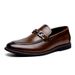 TerraStride Summer Business Casual Thick-Soled Loafers Genuine Leather Slip-On Shoes Men's Top Layer Cowhide_voghion.com