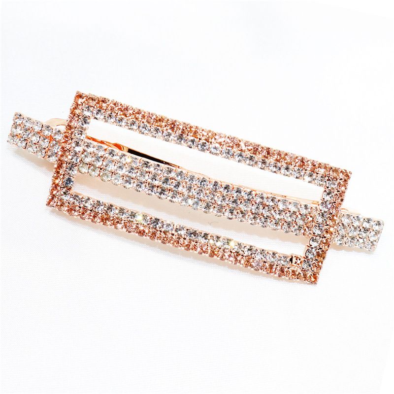 Diamond exquisite clip, fashionable flower Korean version jewelry, hot selling, internet famous, circle accessory,_voghion.com