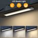 80cm Streifen Licht LED PIR Motion Sensor Wireless USB Aufladbare Schrank Schrank_voghion.com