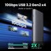 Adattatore UGREEN HUB USB C a triplo display, 10 Gbps 4K, splitter 8 in 1 con HDMI DP, USB 3.2 PD, dock da 100 W per MacBook Pro Air PC_voghion.com