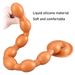 Silicone liquide surlongueur perles rondes Plug Anal gode dilatateur Anal doux masturbateur 50CM godemichet Anal sexe à_voghion.com
