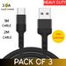 USB A To Type C Fast Charger Cable 3A For Samsung Mobile Phone Lead USB C Cable_voghion.com