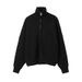 Men's Clothing Cardigan Sweater Jacket Men's Solid Color Sweater Trendy Design Sense Casual Collar Zipper Top_voghion.com