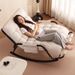 Recliner Rocking Adult Dual-use For Sitting And Sleeping Reclining Nap Balcony Home Leisure New Lazy Sofa Chair_voghion.com